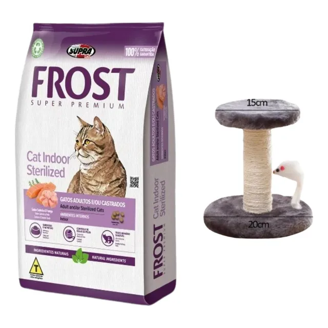 Frost Cat Castrados 8.5 Kg + Juguete Interactivo