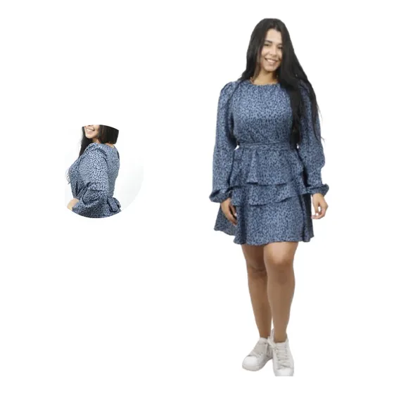 Vestido Americano Marca New In Animal Prin