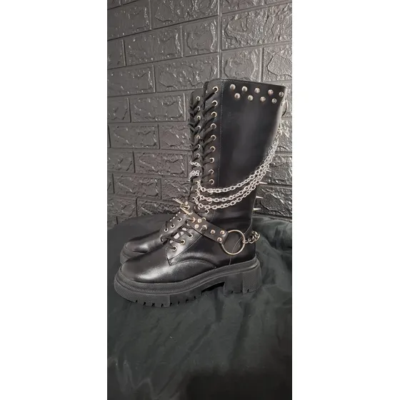 Botas Góticas Rock Altas