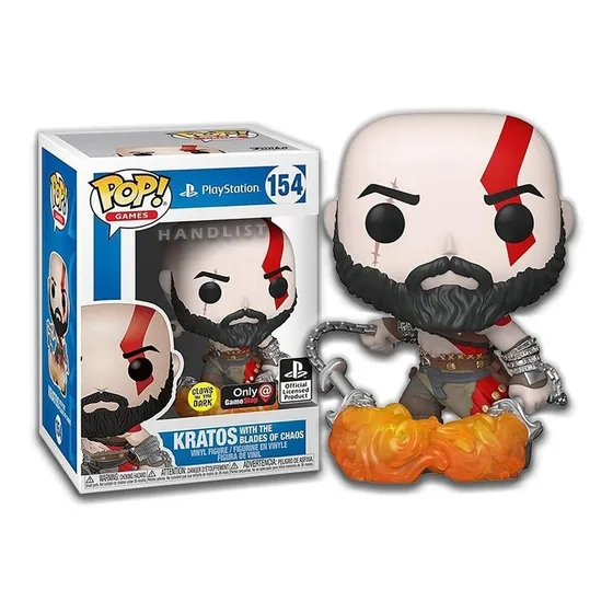 Funko Pop Playstation - Kratos With The Blades Of Chaos 154