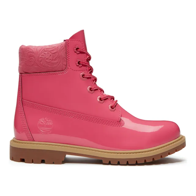 Botas Timberland Rosa Icónica Impermeable Tb0a43f8etm Mujer