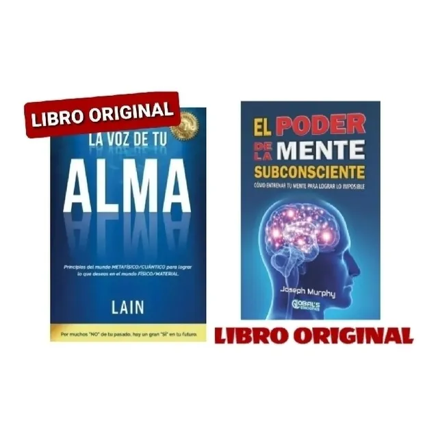 La Voz De Tu Alma + El Poder De La Mente ( Originales  )