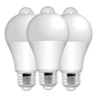 3 Focos Led Con Sensor De Movimiento 12w 3 Focos Led Con Sensor De Movimiento 12w