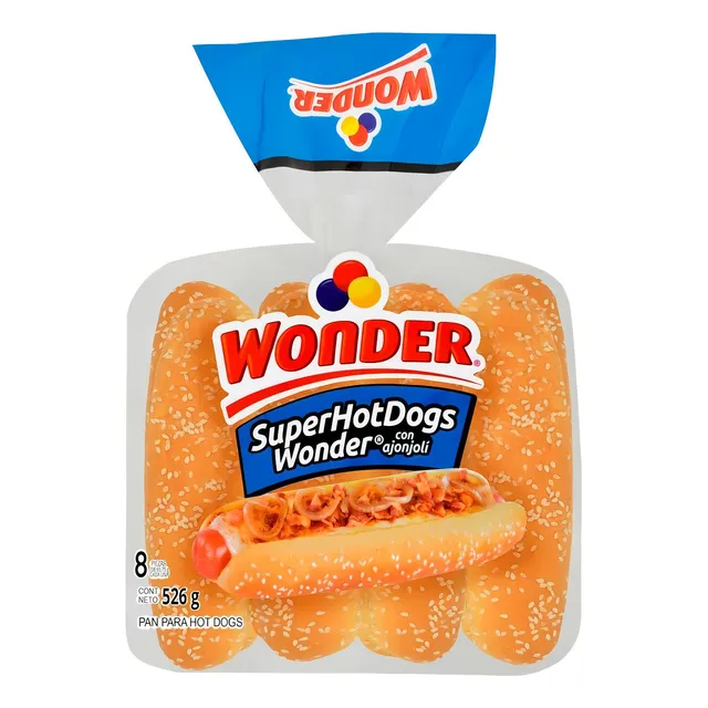 Pan Super Hot Dogs 8 Pack 526g