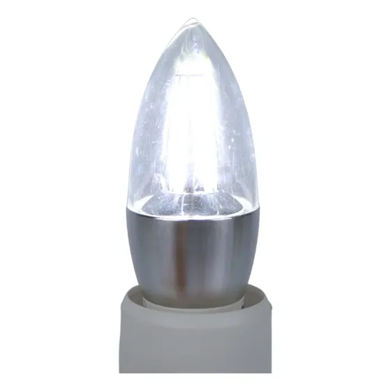 Kit 4 Lâmpada Vela Led E14 6000k Bivolt 4w 360lm Ip20 Ctb