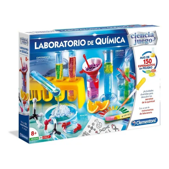 Juego De Mesa Laboratorio De Quimica Clementoni Original 