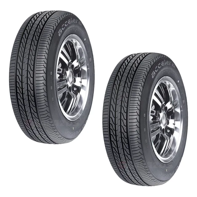Paquete De 2 Llantas 195/70 R14 Accelera Eco Plush 91h