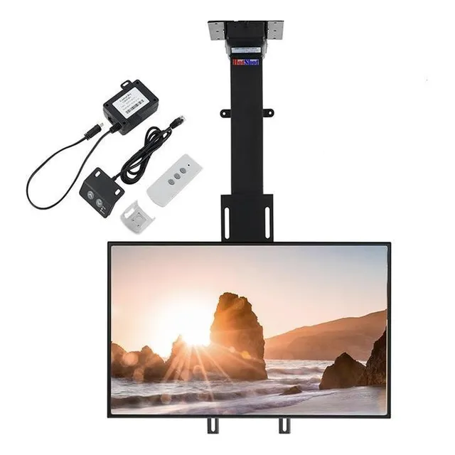 Elevador Eléctrico Smart Tv, Mxpwn-001, 1 Pza, Hasta 57puLG Color Negro