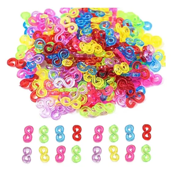 Kit De 1000 Piezas De Conectores Elásticos Para Hacer Diy