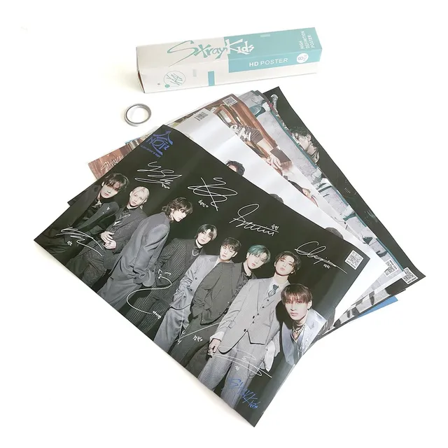 Set 8 Poster Stray Kids K-pop 42x28 Cm