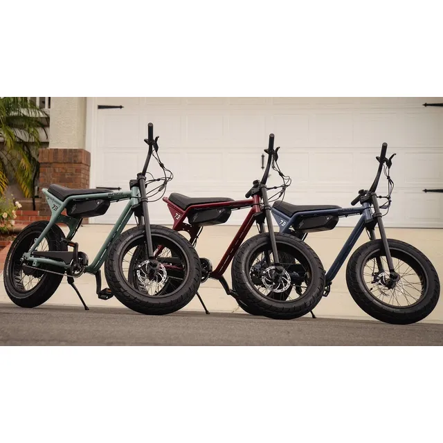 Super 73 Zx Ron Burgundy Rood - Bicicleta Eléctrica