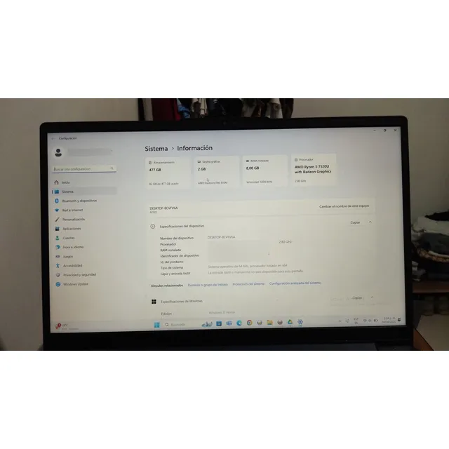 Lenovo Raizen 5 Cúcuta
