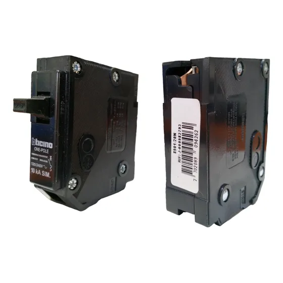 Breaker Monofásico Polo 1x20 Amp Thql Tql Empotra Ticino