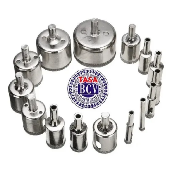 Set De 15 Brocas Copa Diamante Cerámica Granito Vidrio 