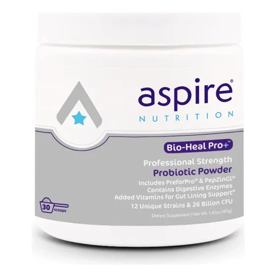 Suplemento Probiótico Aspire Nutrition Bio-heal Pro+ Powder
