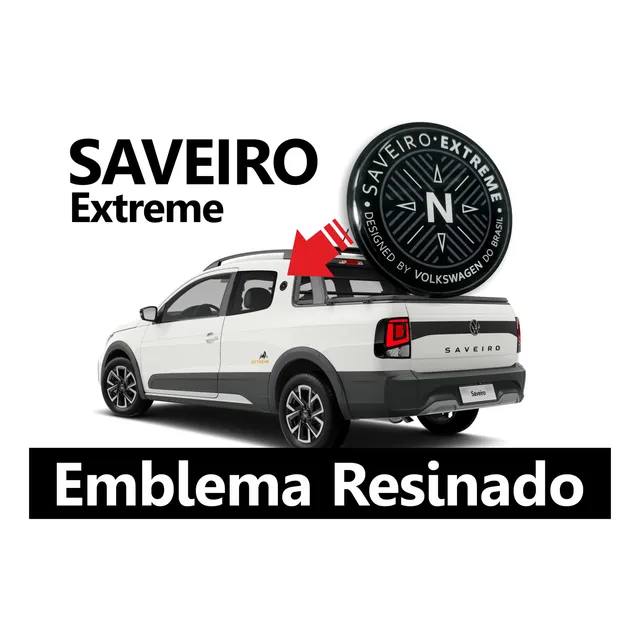 Adhesivo Resinado Volkswagen Saveiro Extreme