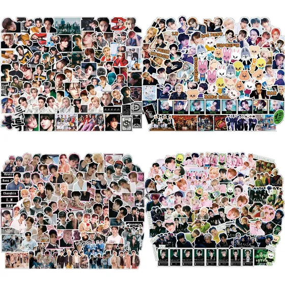Kpop Niños Callejeros 380 Pcs Stickers Vinyl Laptop Nqlkr