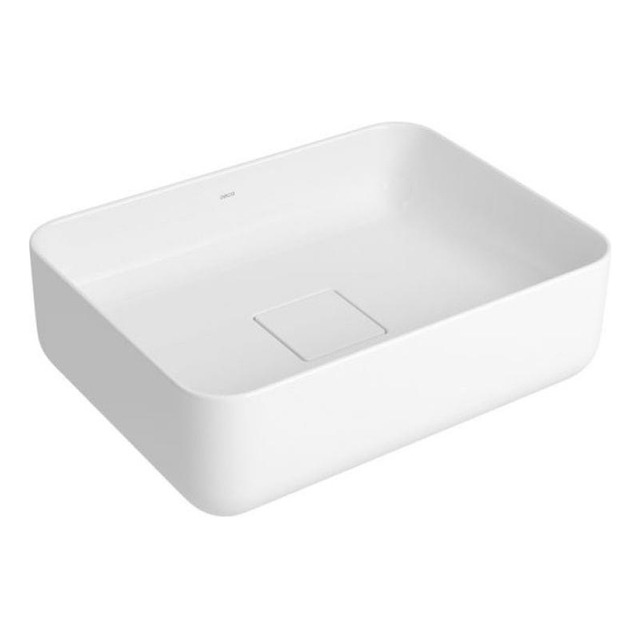 Cuba De Apoio Retangular Slim Branco Deca 40 Cm Cuba De Apoio Retangular Slim Branco Deca 40 Cm