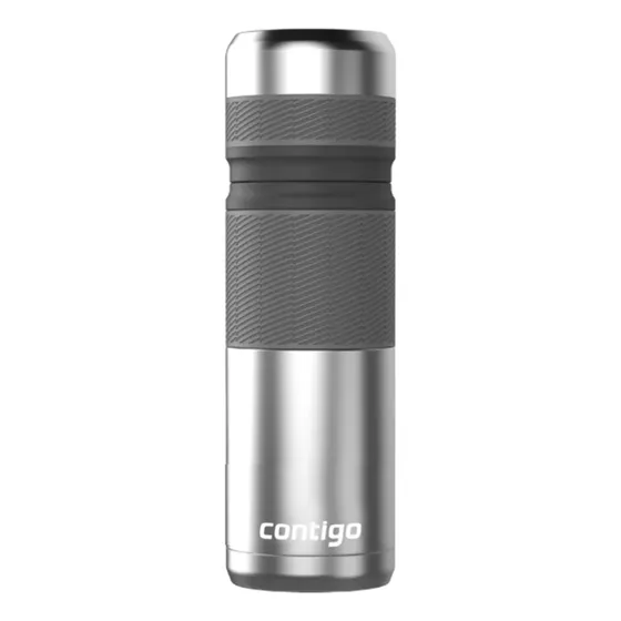 Termo Acero Inoxidable Bottle 739ml Contigo Color Plateado
