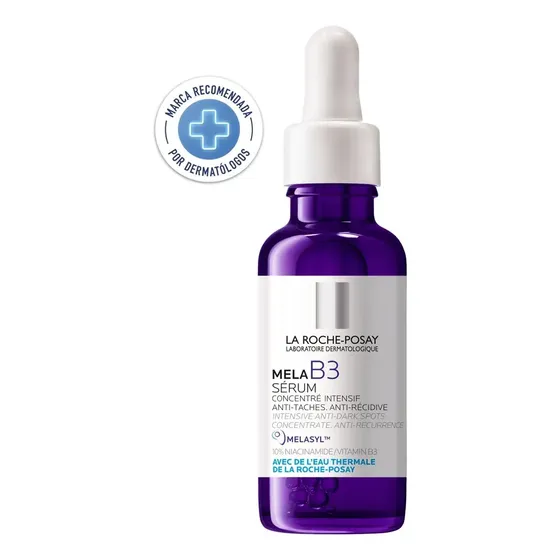 Sérum Concentrado Mela B3 La Roche-Posay Antimanchas 30ml con Melasyl y 10% Niacinamida Previene la Reaparición