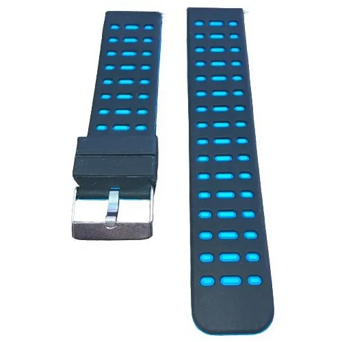 Correa Repuesto Reloj Skmei 119 Plus Negro Azul 22 Mm