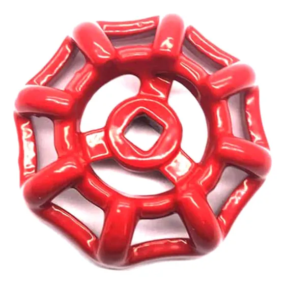 Manija Valvula - Interruptor Globo Grifo Exterior Metal Rojo