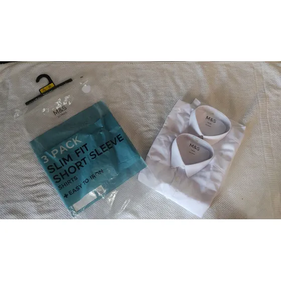 Camisas Escolares Importadas Marks And Spencer Talla 7-8