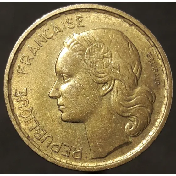 Moneda Francia 20 Francos 1950 