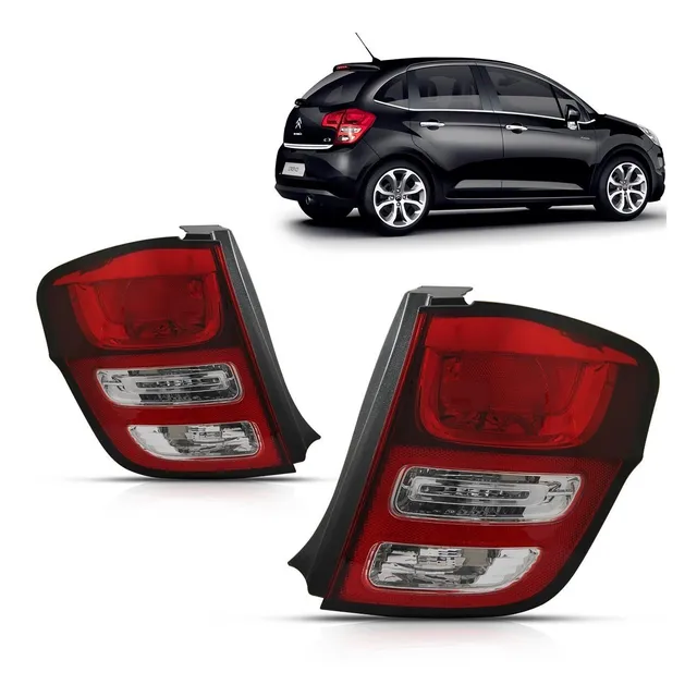 Lanterna Citroen C3 2013 2014 2015 2016 Bicolor Canto