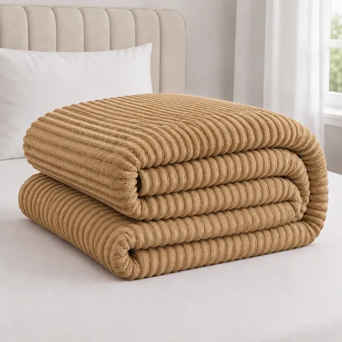 Manta De Vellón Jacquard 100x150 Cm Suave Y Cálida A | MercadoLivre