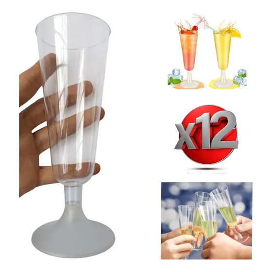 Copa Flauta Champagne Desechables