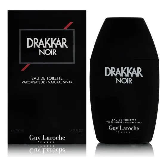 Eau De Toilette Guy Laroche Drakkar Noir Para Mí, 200 Ml
