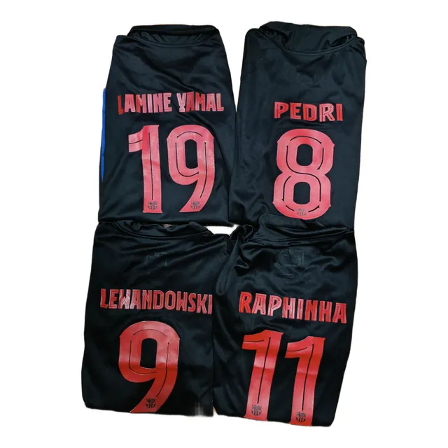 Fc Barcelona Raphinha, Lewandowski, Lamine Yamal, Pedri