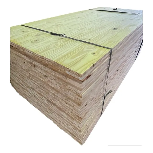 Tablero De Madera Pino Liston Corrido 19mm X 1,22 X 2,45  