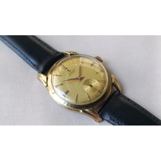 Reloj Lanco 17 Rubis - Cal. 1035 - Fancy Lugs Textured 37mm
