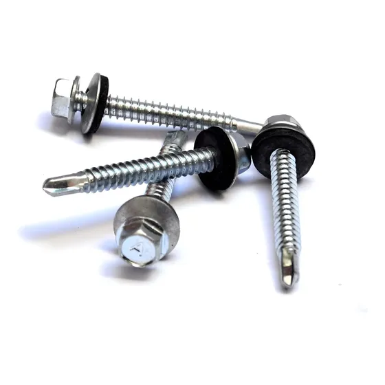 Tornillo Autoperforante Hex 14x2 Mecha C/arandela X 500un