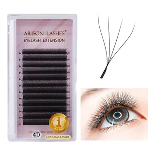 Extensiones De Pestañas Mate Con Mezcla De Formas 4d W Extensiones De Pestañas Mate Con Mezcla De Formas 4d W