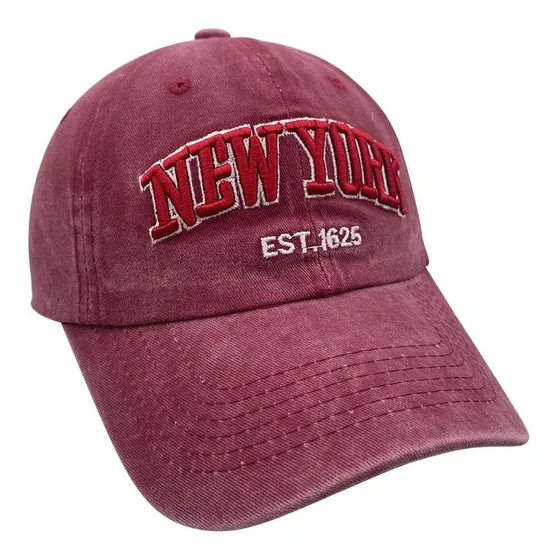 Gorra Vintage Jean Gastada Visera Curva Algodón Diseño Logos