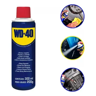 Lubrificante-desengripante 300ml Multiuso Wd-40 Lubrificante-desengripante 300ml Multiuso Wd-40
