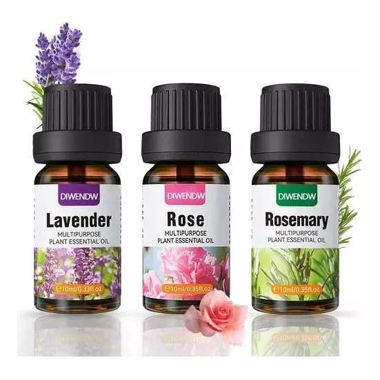 Esencias Aceites Lavanda, Romero, Rosas Sadoer