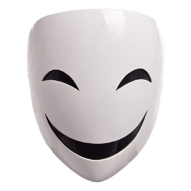 A Máscara De Halloween Anime Sub Prop, Blanca
