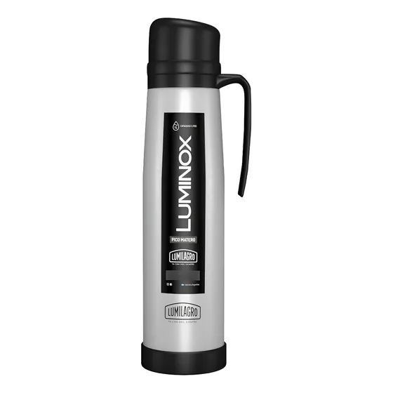 Termo Acero Inoxidable Lumilagro Luminox Con Manija 1lt