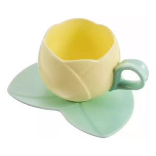 Taza De Café De Tulipán De Cerámica Linda Taza De Tulipán Taza De Café De Tulipán De Cerámica Linda Taza De Tulipán