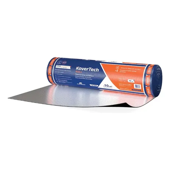 Membrana Asfaltica Aluminio Kovertech 35 Kg Simil Megaflex