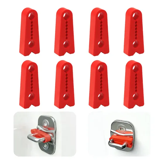 8pz Almohadilla De Silicona Anti-ruido Para Puertas De Carro