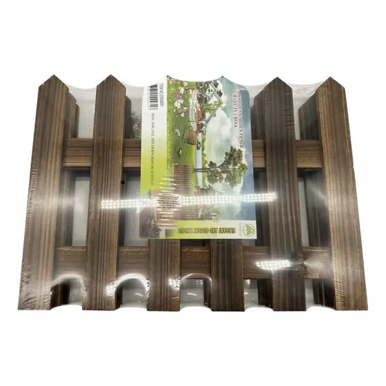 Cerco De Madera X4 Delimitadores Para Jardín