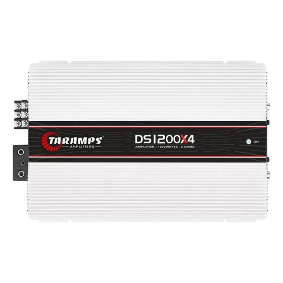 Módulo Taramps Amplificador Ds1200x4 1200w Rms 4canais 2ohms