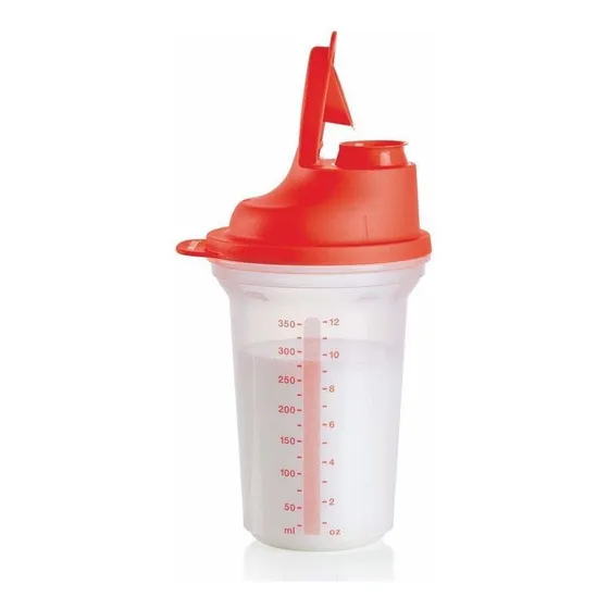 Tupperware All-in-one Shaker Coctelera Color Rojo