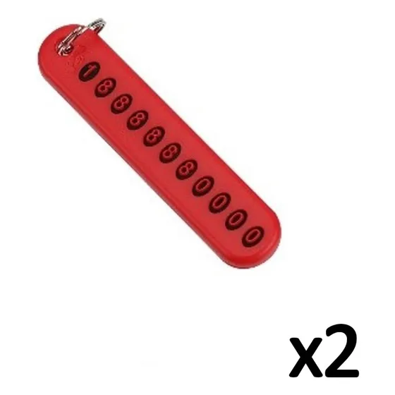 Llavero Antipérdida Número Celular Etiqueta Collar Mascota