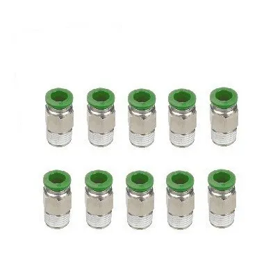 Racor Recto Manguera 12 X Rosca 1/4 (cantidad: 10 Pz) vpc